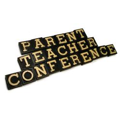 The words parent teacher conference